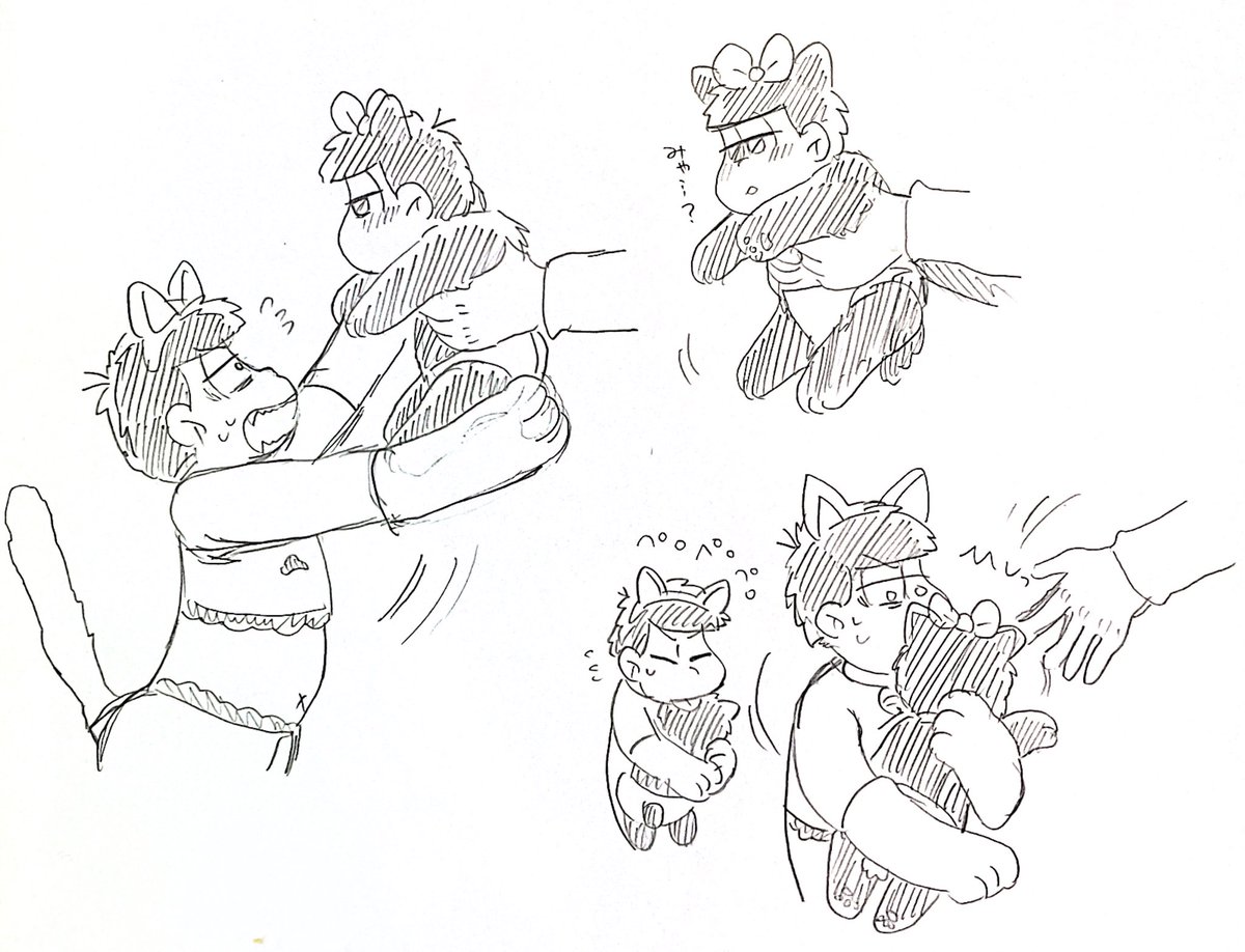 DensonPine's tweet photo. 久々にラクガキ���見返してたんだけどこれええなぁ…（再掲） https://t.co/ICYVJUmDSt