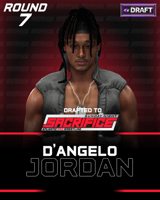 APW_Live's tweet photo. 🚨2024 APW Draft: ROUND 7!🚨

🔴APW Sacrifice:🔴
- D'Angelo Jordan
- DeCarrion Miller

🟢APW Carnage:🟢
- Gus Nouvelle
- Golden Status https://t.co/wRw397XdWU