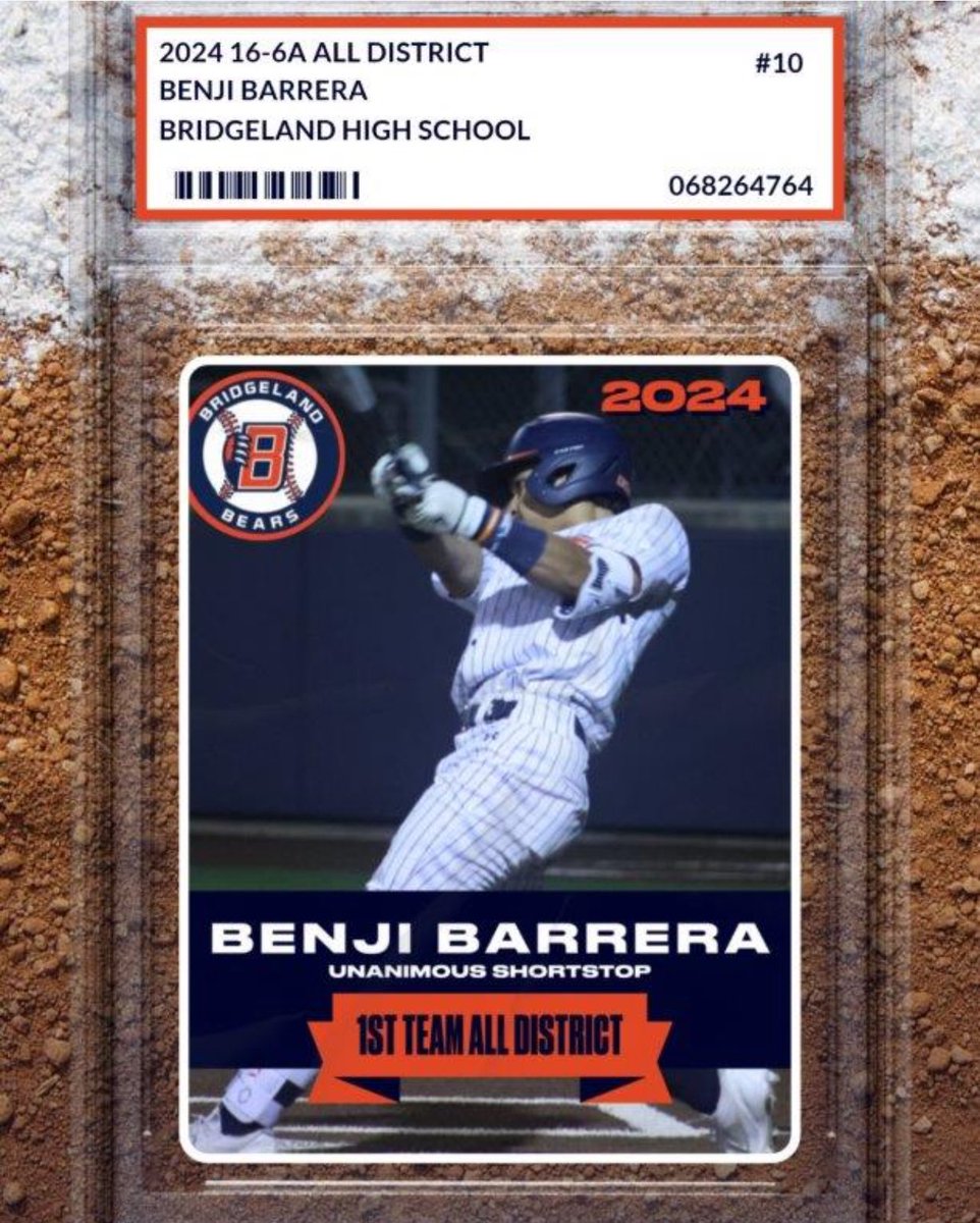 BridgelandBsb's tweet photo. Congratulations @Benji_Barrera10! https://t.co/D3UswvolO7