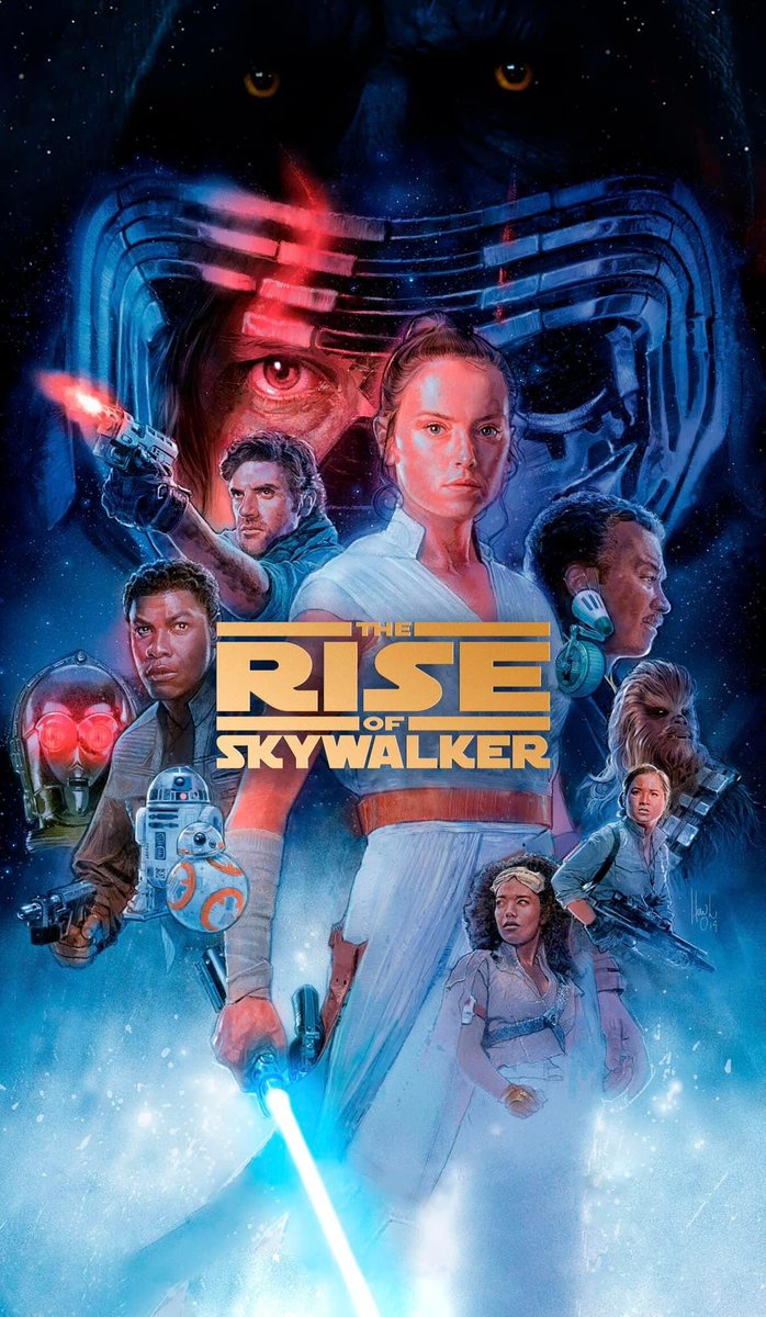 StarWarsFanGirl's tweet photo. #StarWars #TheRiseOfSkywalker
#SWTRoS
Art credit Hugh Fleming https://t.co/fH0vJDjq3v