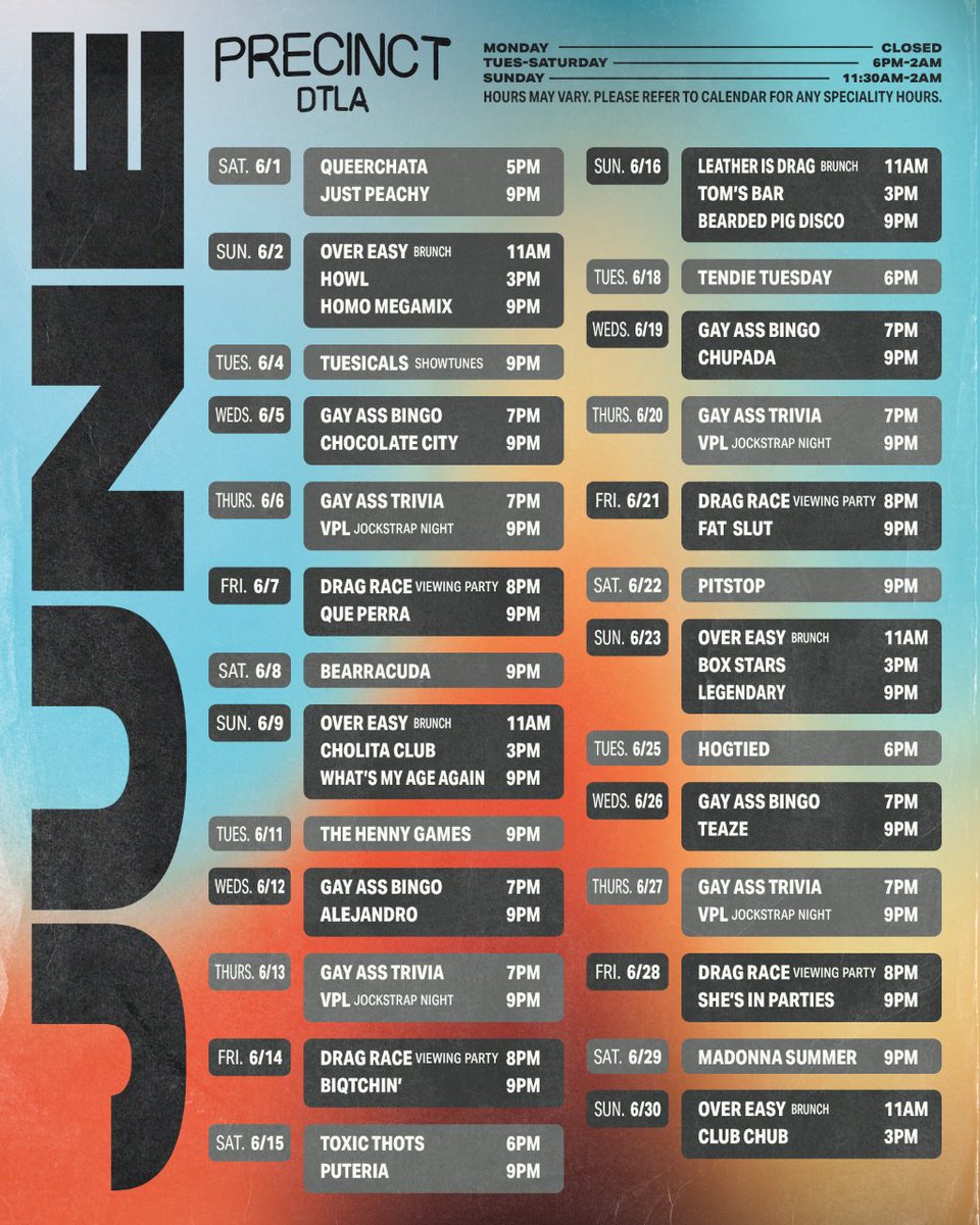 Precinct DTLA tweet media