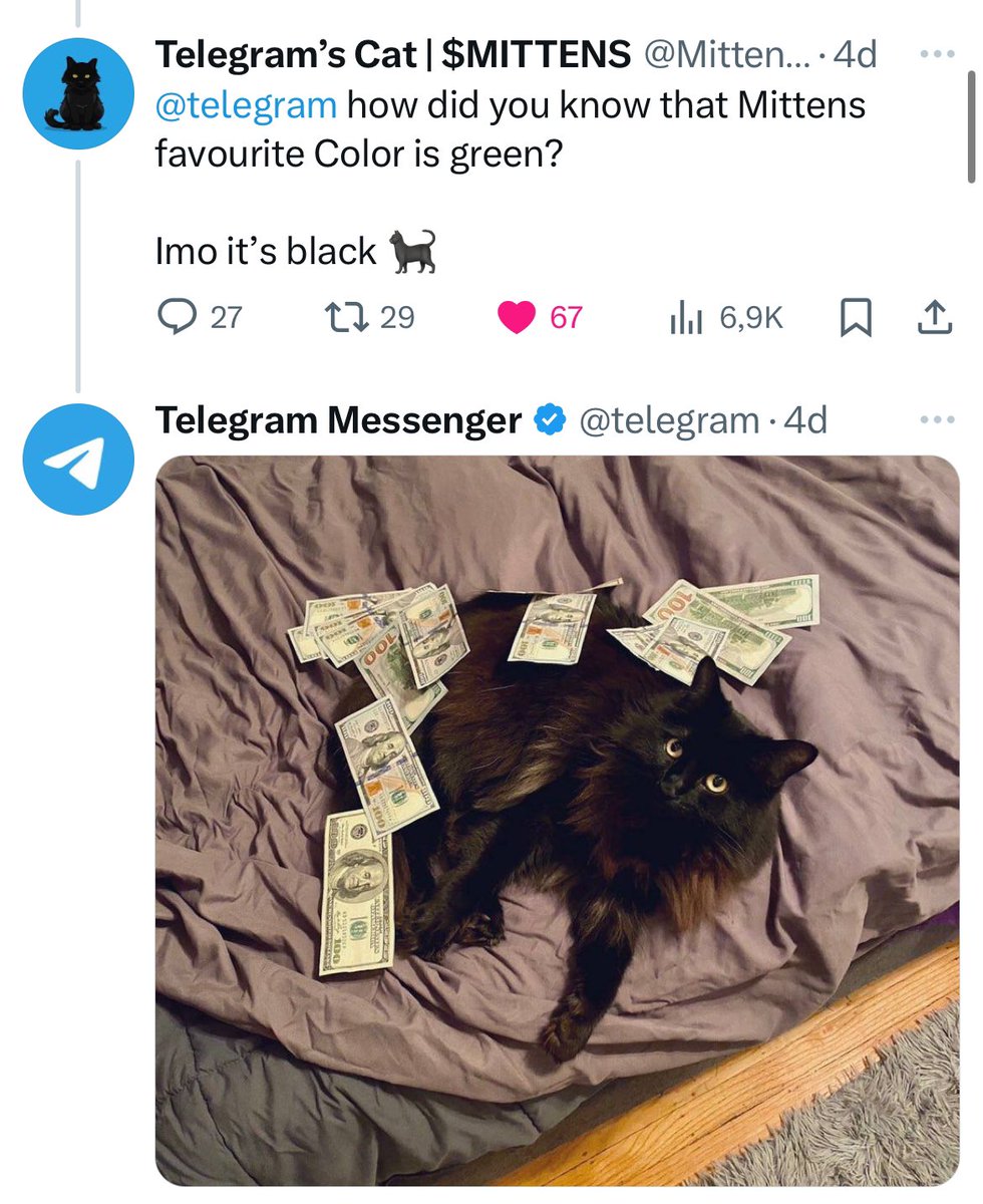 al_fa6969's tweet photo. @CrashiusClay69 Yo crash, check #MITTENS on @ton_blockchain . Won’t regret https://t.co/USUW7vxuVB