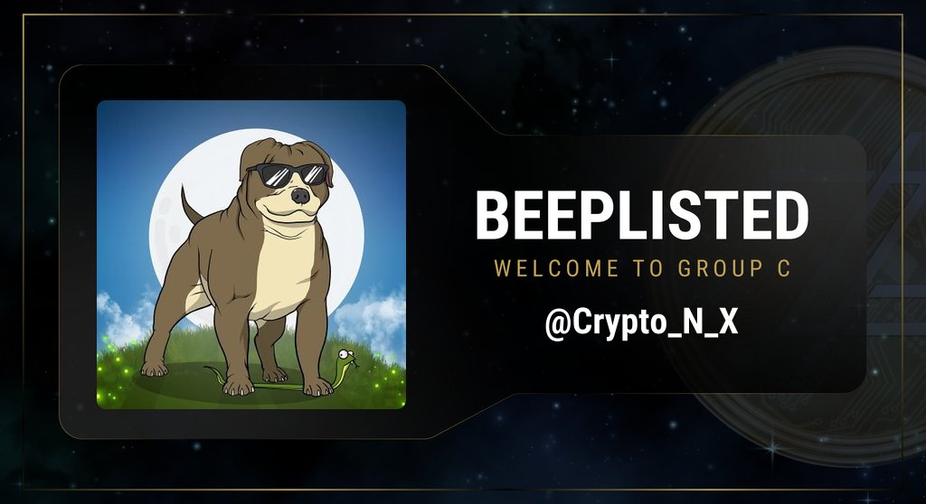 Congratulations <a href="/Crypto_N_X/">CryptoN</a> 🎉

• Welcome to Group C of <a href="/BeepList/">Beep List</a> 🤖
<a href="/Botzcoin/">BOTZ</a> <a href="/BeepBoopBotz/">Beep Boop</a> $BOTZ