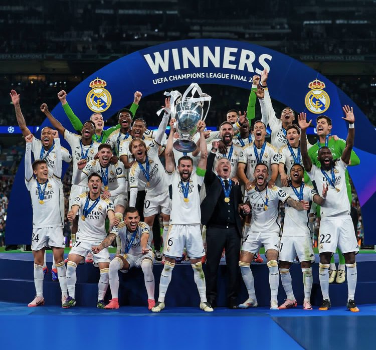 ¡¡¡Enhorabuena <a href="/realmadrid/">Real Madrid C.F.</a>, la leyenda que nunca deja de crecer!!!

#ReyesDeEuropa
#La15