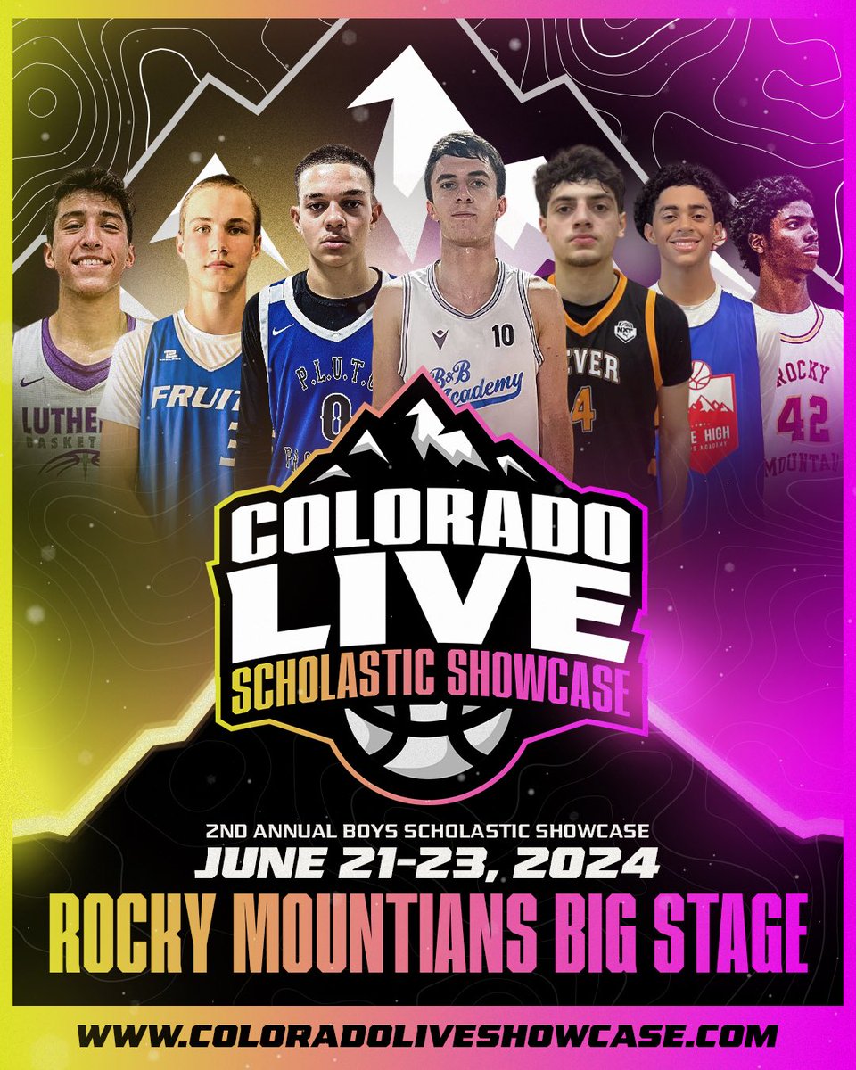 🚨2nd Annual Boys event this month‼️ ⭐️Registration Deadline: Sun June 2️⃣nd ✅ ➡️ Individual Player positions still available & Teams spots still available!! The Stage is almost set… Stay tuned!!!🔥🔥🔥🔥 #JuneLivePeriod 📝 #RockyMountainsBigStage 🏔️🏀