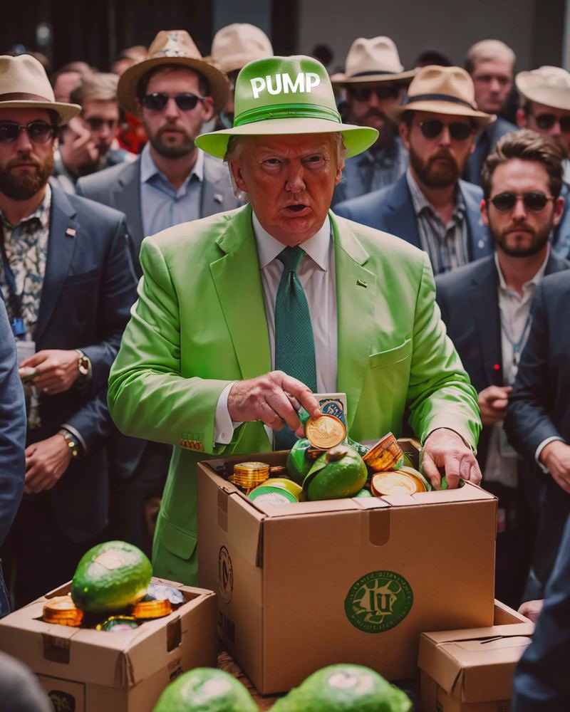 Donald Pump tweet media