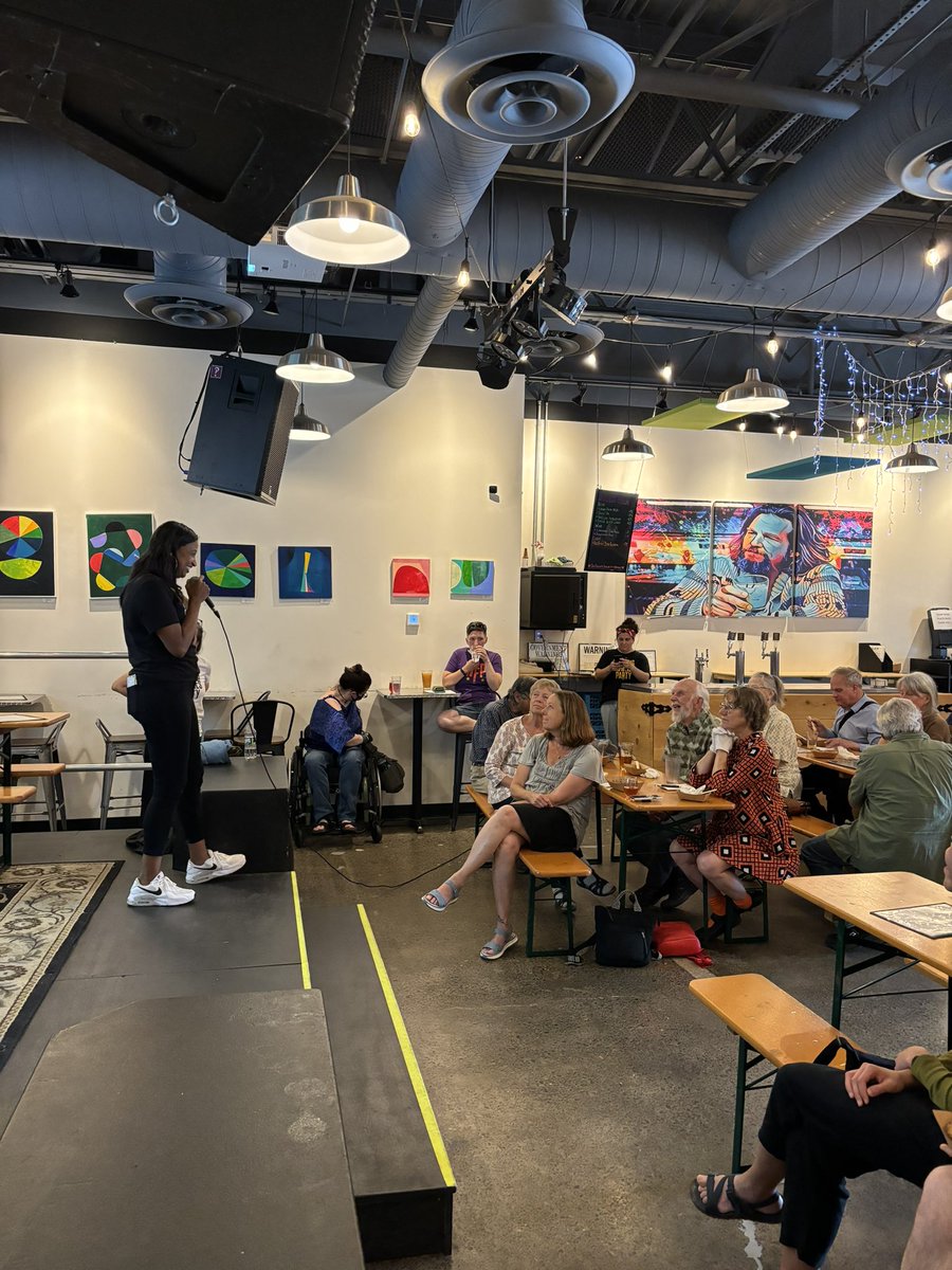 wfptompkins's tweet photo. Fantastic turnout tonight for our event with @NYWFP @Jasgripper @AnaMariaforNY working to build our progressive movement of working people! Thanks to our electeds @Matos_ith @Pillar4Tompkins &amp; @AlderwomanKumar for joining us &amp; our endorsed champion @JoshRileyUE for stopping by! https://t.co/vWttWF0y2m