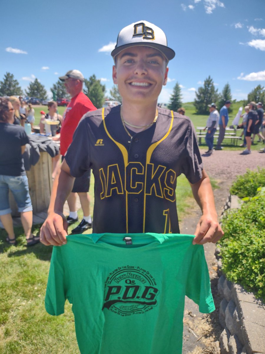 Paul Raymo (@pcraymo) on Twitter photo Blackjacks Blake Thompson is the Neon Needles Subway Player of the Game! Blake pitched very well in a 3 to 1 win over LQPV! Blake
6.2 2H 1R 1ER 4BB 6K
DB will now play in the Section 3A baseball championship game Thursday! #klqp <a href="/BlakeThomps5/">Blake Thompson</a> Blackjacks Blake Thompson is the Neon Needles Subway Player of the Game! Blake pitched very well in a 3 to 1 win over LQPV! Blake
6.2 2H 1R 1ER 4BB 6K
DB will now play in the Section 3A baseball championship game Thursday! #klqp <a href="/BlakeThomps5/">Blake Thompson</a>