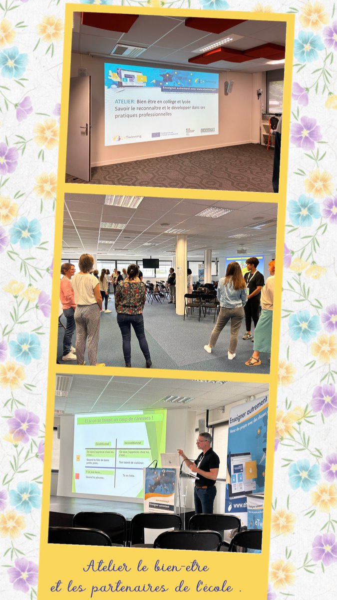 #eTwinFR conférence nationale Etwinning, des ateliers très inspirants.
Merci 🙏 ⁦<a href="/eTwinningFrance/">eTwinning France</a>⁩ ⁦<a href="/VincentPare2/">Vincent Pare</a>⁩