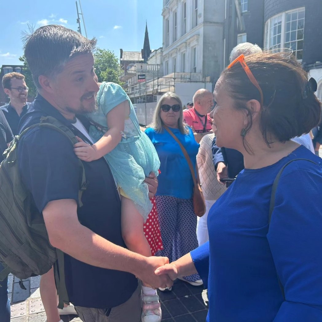Trevor McCarthy (@trevmccarthaigh) on Twitter photo Delighted to meet <a href="/MaryLouMcDonald/">Mary Lou McDonald</a> and <a href="/moneillsf/">Michelle O’Neill</a> and introduce my wife Rachel and our girls today in Cork City
There are just a few days left until June 7th
Vote Trevor McCarthy No.1 🇮🇪
#SinnFéin #Le24 #Cork #Togher #Lehenaghmore #Glasheen #Timeforchange Delighted to meet <a href="/MaryLouMcDonald/">Mary Lou McDonald</a> and <a href="/moneillsf/">Michelle O’Neill</a> and introduce my wife Rachel and our girls today in Cork City
There are just a few days left until June 7th
Vote Trevor McCarthy No.1 🇮🇪
#SinnFéin #Le24 #Cork #Togher #Lehenaghmore #Glasheen #Timeforchange