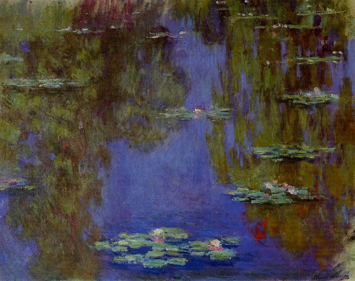 Water Lilies, 1903 linktr.ee/monet_artbot