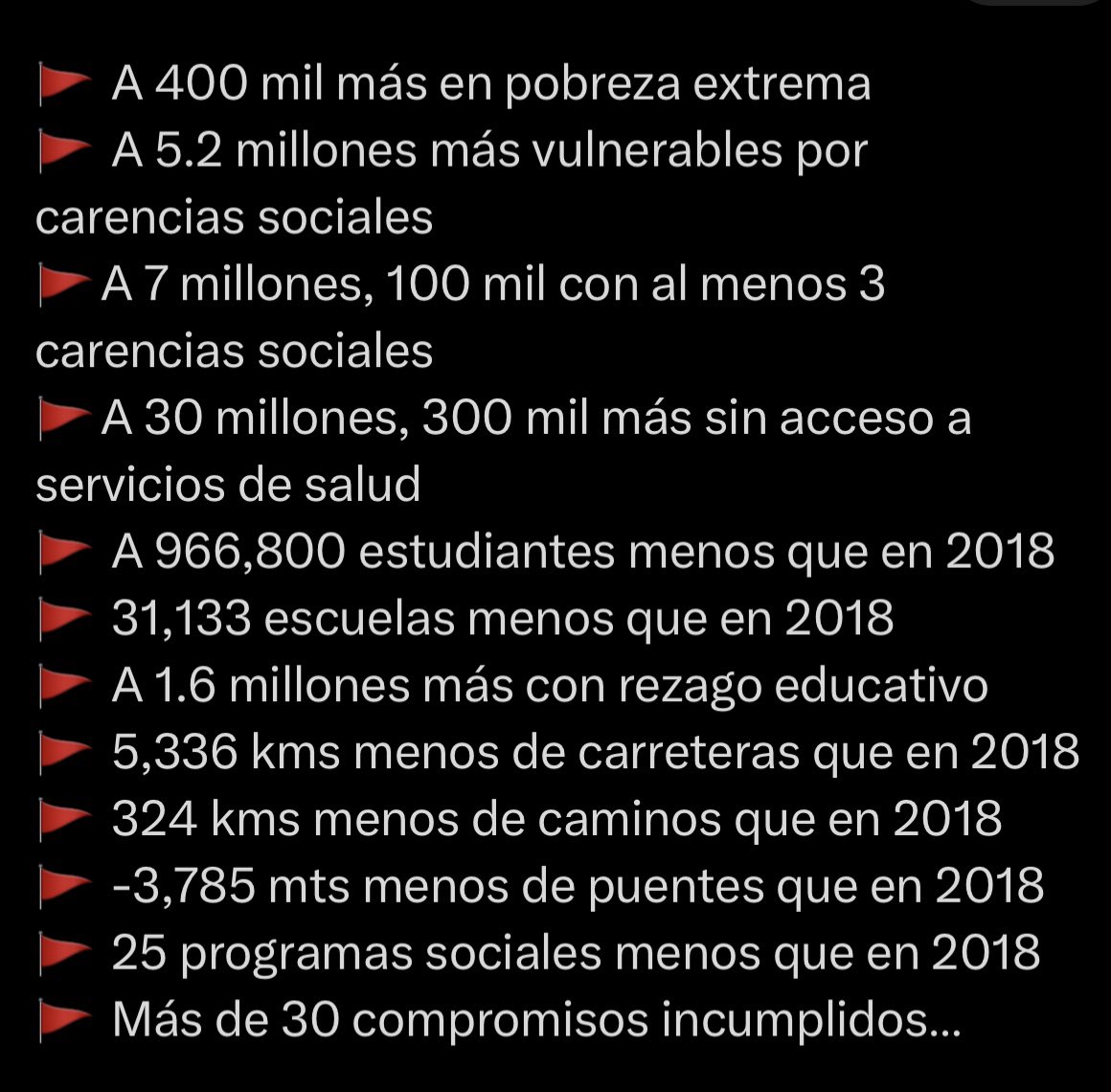 Gittyss's tweet photo. #PorQuéNOVotaréPorClaudia
Por #NarcoCandidataClaudia66 
👉🏻👹Por ineptos, corruptos y mentirosos 👇🏻👺🤡
👉🏻Por dejar en completa indefensión a los mexicanos ante el crimen organizado, por atreverse a cambiar el sistema educativo sin proyecto de calidad y valores y si una ideología rancia 4T, por matar a miles de mexicanos en la pandemia por falta de buenos servicios, por dejar sin recursos a México, dejando las arcas vacías, por un abusivo uso del poder, por llevar al sub ejercicio a las instituciones por rateros, dejando a los mexicanos sin servicios. 
👉🏻👺Por haber engañado y extorsionado a los ciudadanos por dádivas, por que no quieren a México, ni a los mexicanos. 
👉🏻Por venderse a los grupos criminales nacionales e internacionales vendiendo a México a China y Rusia. Por falsar indiscriminadamente. 
👉🏻🐀🤑🤢Por que son la peor escoria que México ha arrojado.