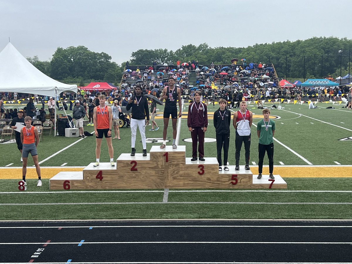 Blessed to tie for 5th place today with a jump of 6’3” at the Michigan High school Division 2 State meet today. 
<a href="/CoachRob68/">Kyle Robinson</a>