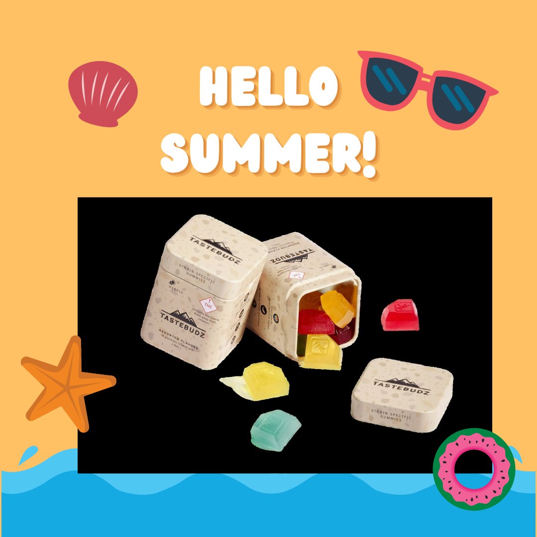 How are your Tastebudz? 🍍🥝🍓🍉 Always made from scratch, these gourmet gummies are infused with true-to-plant extracts to deliver each strain's distinctive benefits in quality, craft batches. @tastebudzcannabis 

⚠️This post is for educational purposes only. Nothing is for sale