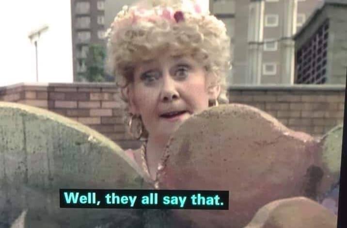ATVToday's tweet photo. When Vera wasn't convinced Reg had a horn of plenty... https://t.co/WGDpxHZek6