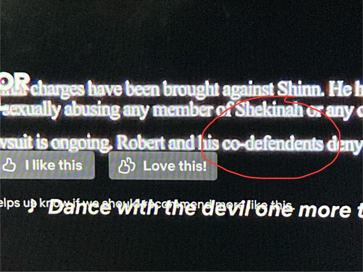 Sorry for the bad pic but @netflix what intern did you let write this up without proofreading 😭