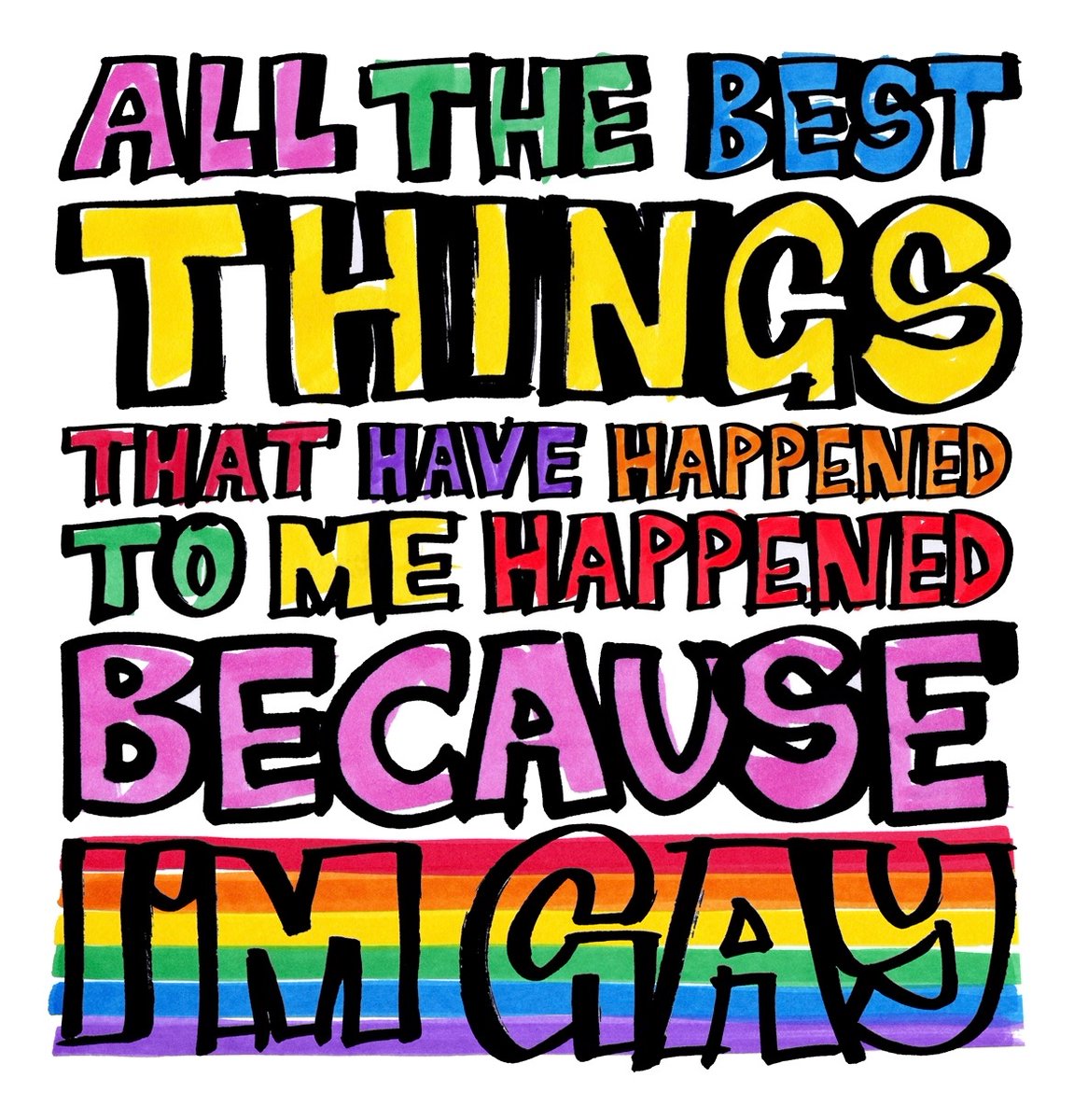 SamWatts82's tweet photo. Happy Pride 🌈 #gay #pride https://t.co/JVBs0Fggvh