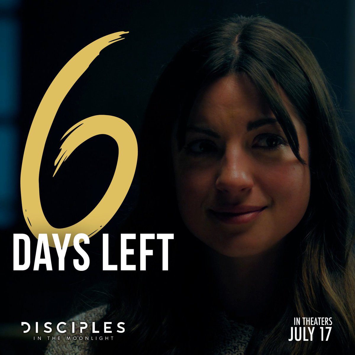 DITMmovie's tweet photo. 6 Days till tickets go on sale for "Disciples in the Moonlight"!
Get updates, cast info and see the trailer by visiting https://t.co/e3EQ4HFBP9.
#whatifthebiblewasillegal #DITM #staytuned #DisciplesInTheMoonlight #Faith https://t.co/VFkuP1TXSC