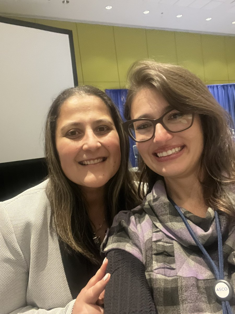 SarahAnanda's tweet photo. Such a great meeting with inspiring colleagues! Thanks, @PallOncCoP, it was amazing, (and that patient advocacy testimonial at the end made the pregnant women here cry!)😍 #pallonc #ASCO24 https://t.co/l27yXnyY69