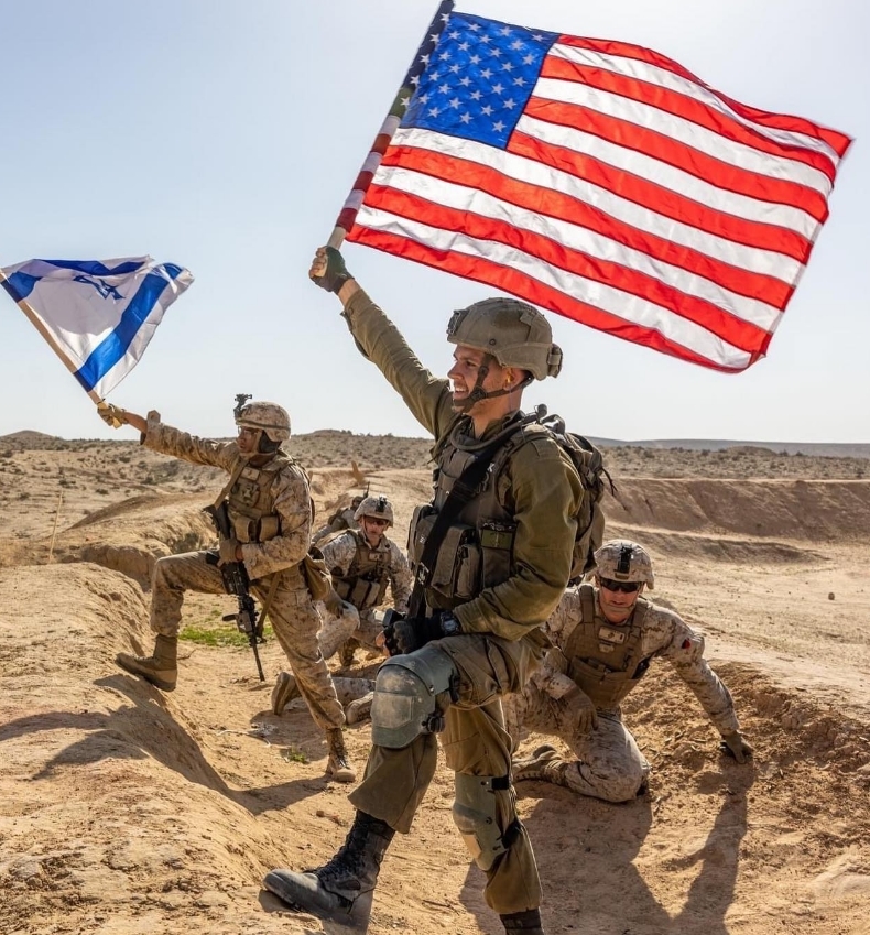 VividProwess's tweet photo. Forever allies. 🇺🇸🤝🇮🇱 https://t.co/G1e3pm358K