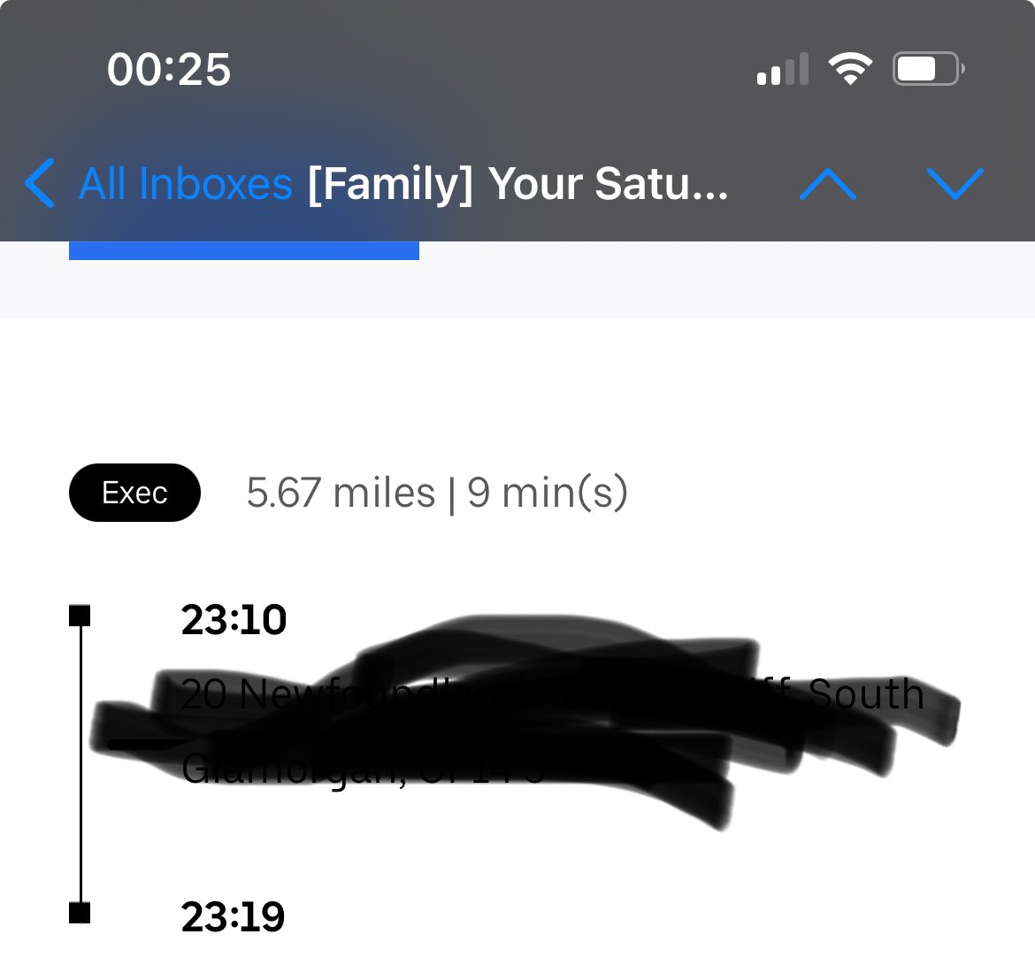 ifangeraint's tweet photo. @Uber @cardiffcouncil 

Are you completely taking the p. £28 for a 9 minute ride? https://t.co/eAIta5O73V