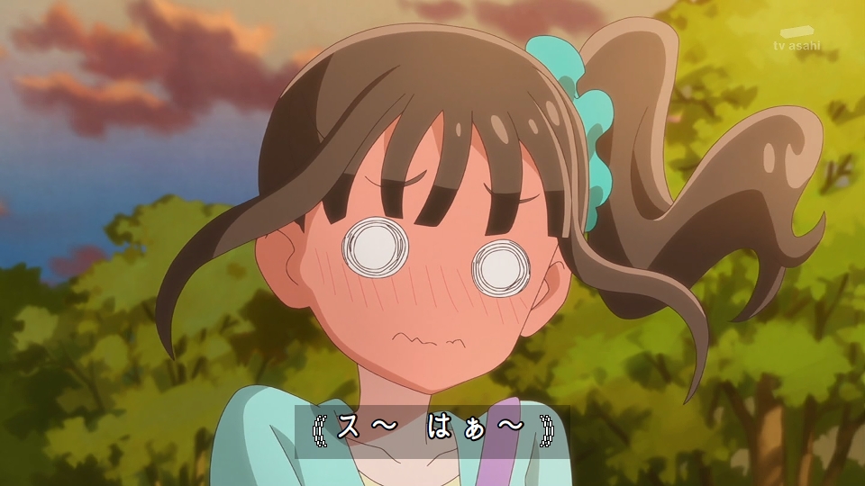 kuresome's tweet photo. これからは人間態で吸いまくれ！ #nitiasa #precure https://t.co/IaWFjovOqG