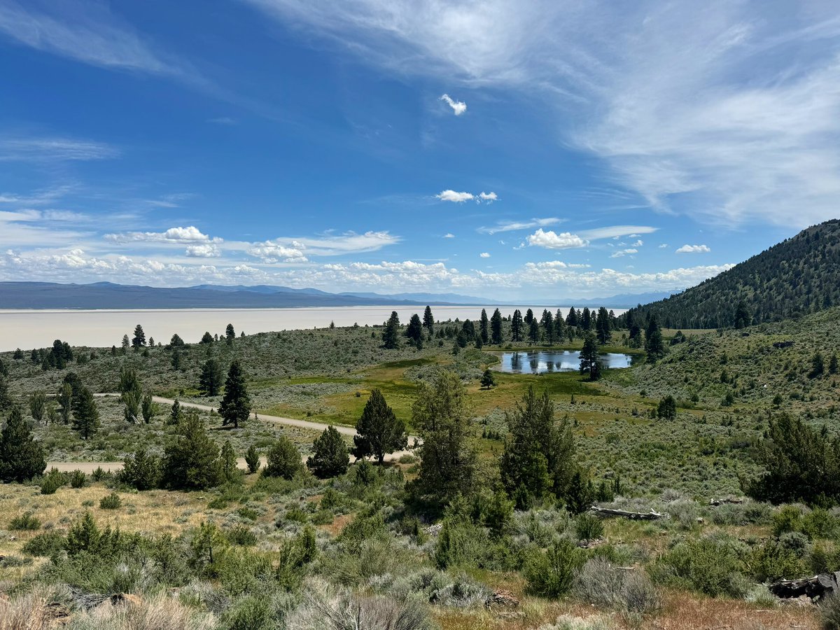 AE6Z_'s tweet image. #Modoc County in far NE California is a remote frontier between the Cascades &amp;amp; NV Great Basin. Difficult band condx today at #POTA US-4416, Modoc Nat’l Forest. Drove to the top of Fandango Pass &amp;amp; scraped up 11 CW QSOs in an hour. Had to run 50W to get middling reports on RBN. 73!