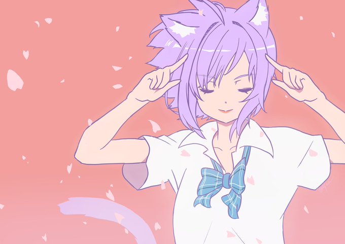 「cat ears tail」 illustration images(Latest)