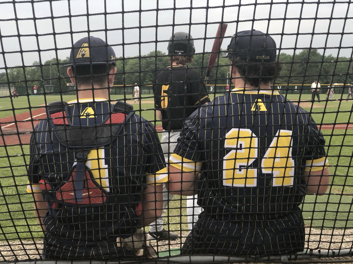 Jett Baun and Brian Burrowes played in the Northwest Ohio Senior District All- Star game at Fairview today. Brian hit a home run and Jett did some pitching. Go Streaks!