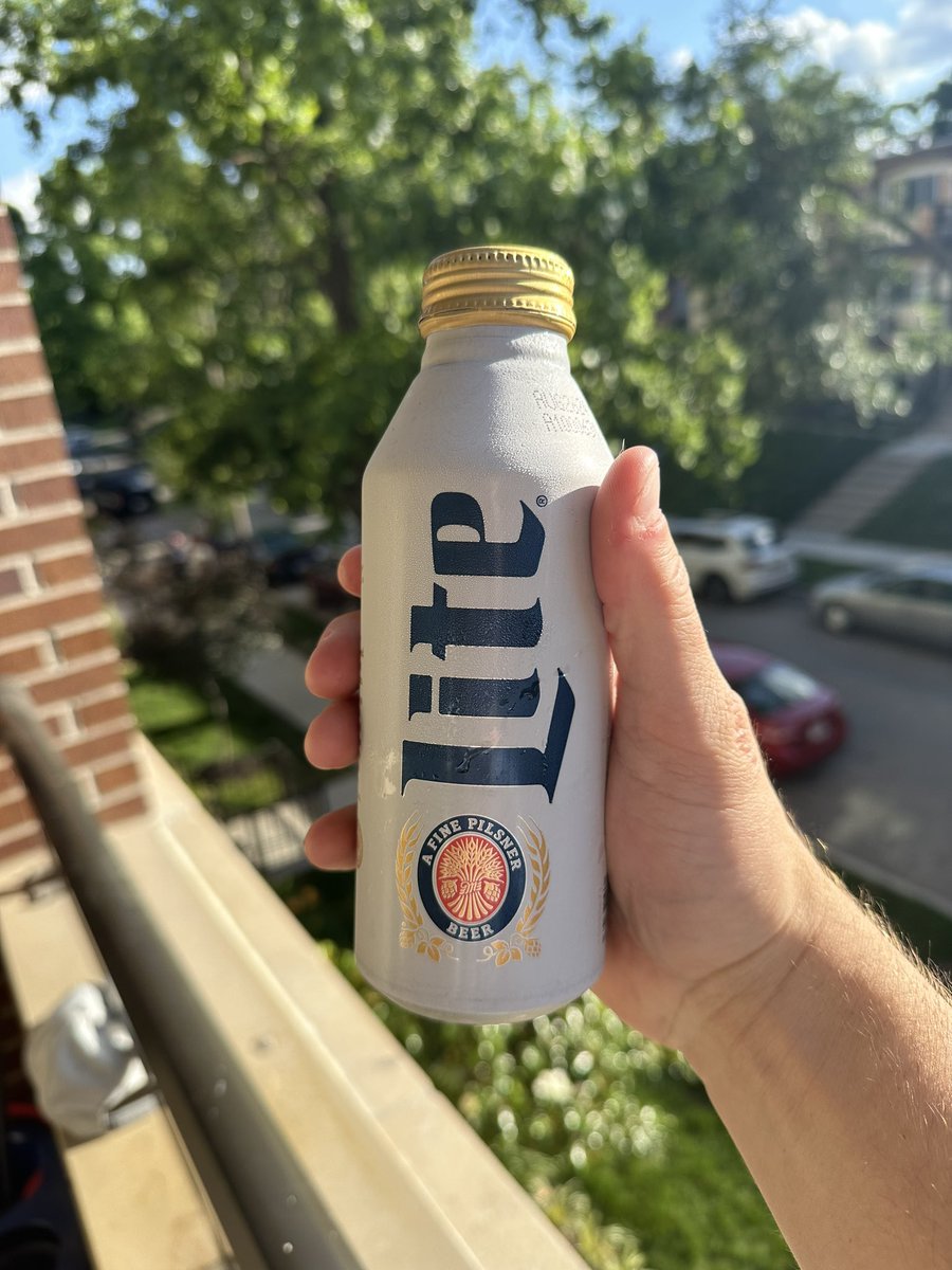 The Mississippi River in a 16 oz aluminum twist off
