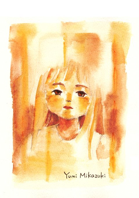 「long hair watercolor (medium)」 illustration images(Latest)