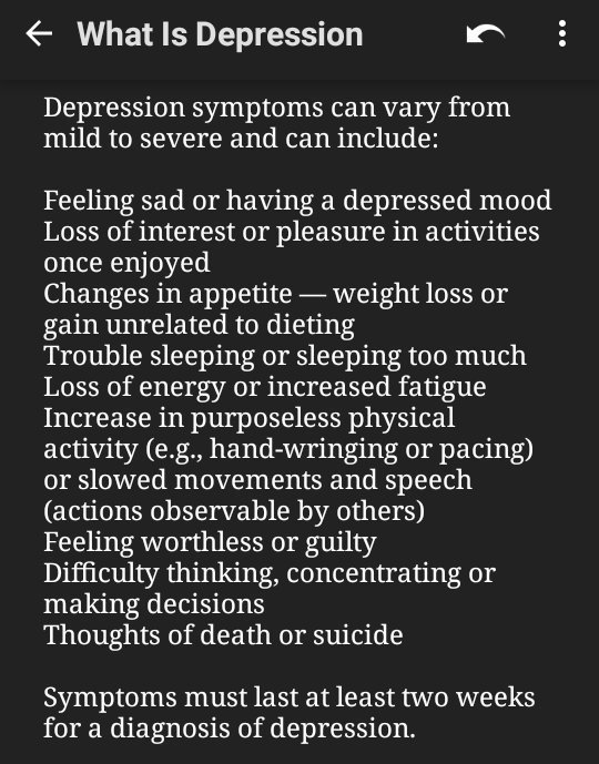 Please re-Tweet to raise awareness of #depression warning signs… and be ready to step up to help those in need to find help. (If in crisis, call Lifeline at 988) suicidepreventionlifeline.org

#mentalhealth #caregiving #Alzheimers #dementia