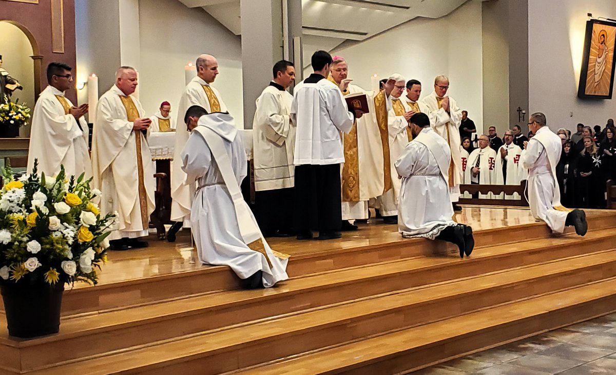 "Your home will not be within the walls of a #church or a rectory. It will be a home made of the souls for #Christ. It will require sacrifice as you tend to the family of God." -- Bishop John P. Dolan to the <a href="/PhoenixDiocese/">Phoenix Diocese</a> 's three newest #priests during Saturday's ordination.