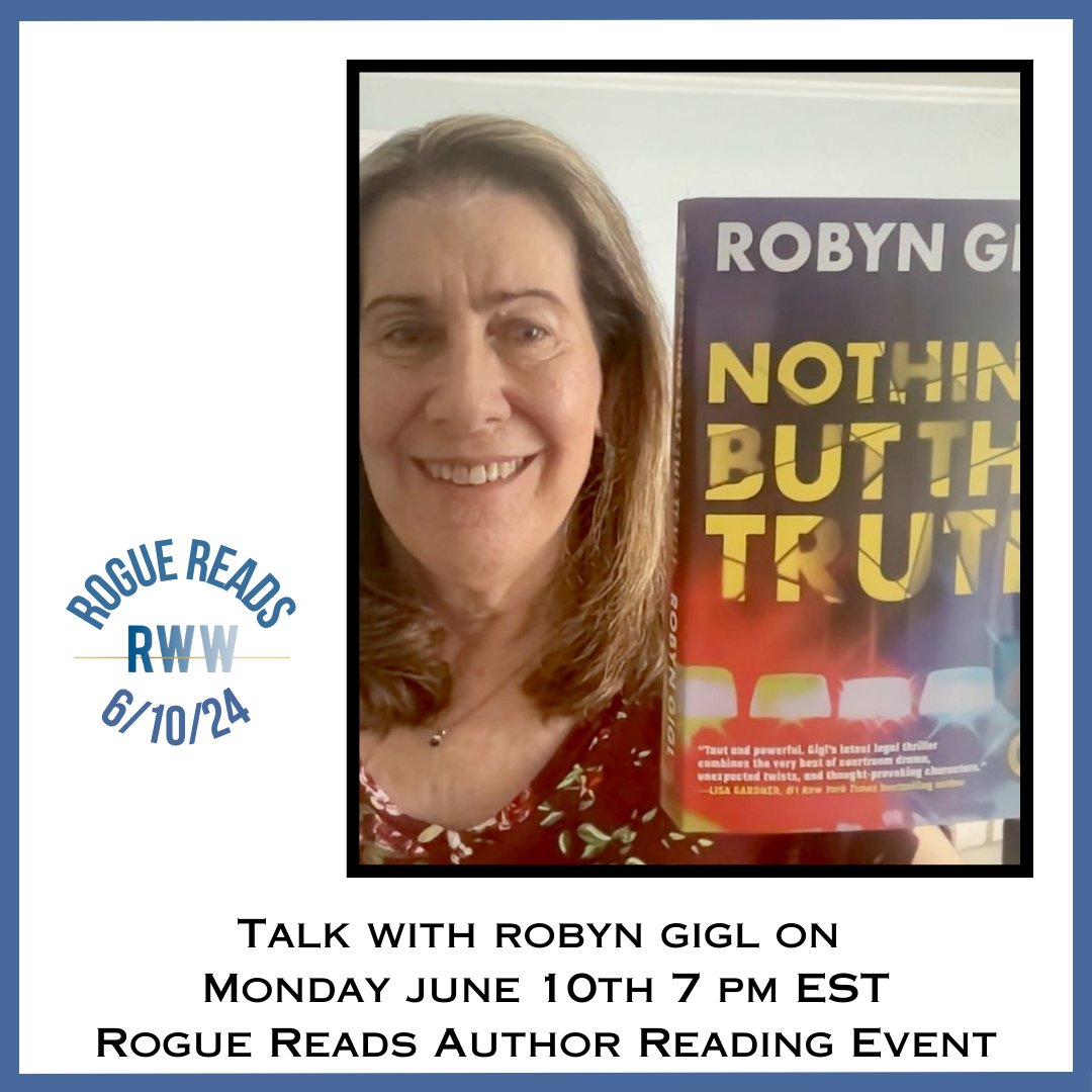 Click here for more info and free registration: bit.ly/RRJune2024

@tracypc6161 <a href="/ToscaLee/">Tosca Lee</a> <a href="/robyngigl/">Robyn Gigl (she/her)</a> <a href="/stu_turton/">Stu Turton</a> @blacktop1950 <a href="/christinegoff/">Chris Goff</a> <a href="/KarnaBodman/">Karna Small Bodman</a> <a href="/gaylelynds/">Gayle Lynds</a> <a href="/isabellambooks/">Isabella Maldonado</a> <a href="/LisaBlackAuthor/">Lisa Black</a>