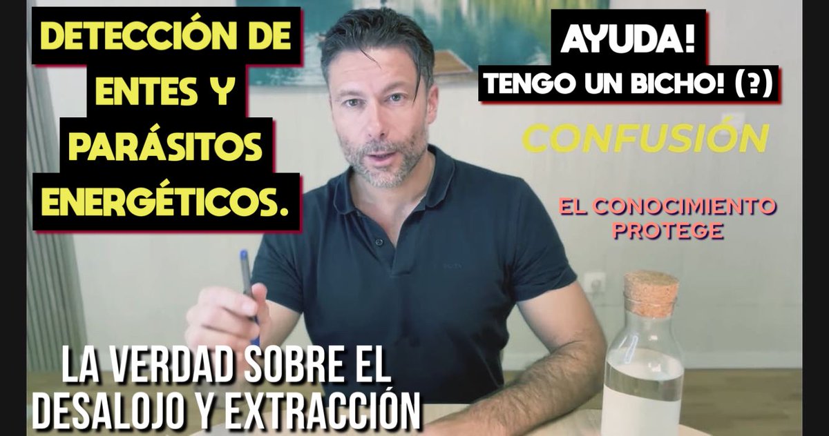 FranParejo's tweet photo. https://t.co/qx3lHyunEi

mucho se ha hablado, pero no queda muy claro…

Ayuda... Tengo un bicho? Creo que tengo un bicho...- - Mi amigo tiene un bicho... -.  - Tu amigo el vidente podría quitarme un bicho..? - quizá la pregunta más repetida de los últimos 9 años de divulgación. https://t.co/gIoWypaocZ