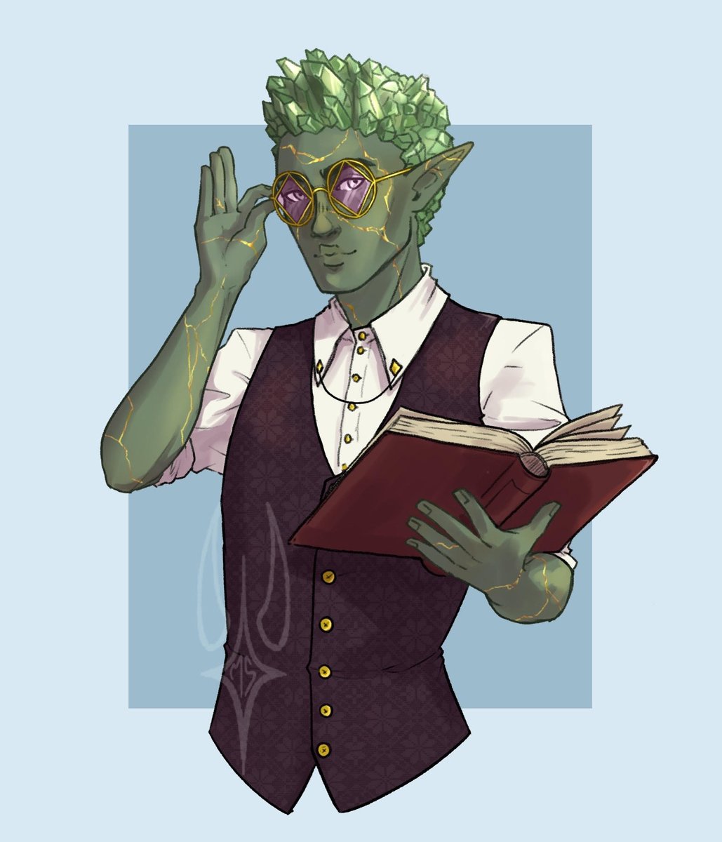 plaid_reader's tweet photo. @sylessae Here are my two OCs and husbands Tor and Slate https://t.co/BJlG9aX5qR