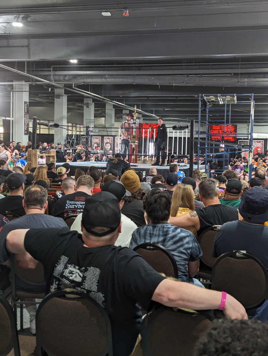 reviewsofhonor's tweet photo. #gcw #tos9 #gcwtos9 cant load the vids from here, but trust me when i say - its insanity as always https://t.co/u1RTINyPVt