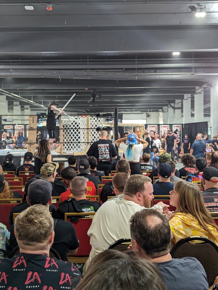 reviewsofhonor's tweet photo. #gcw #tos9 #gcwtos9 cant load the vids from here, but trust me when i say - its insanity as always https://t.co/u1RTINyPVt