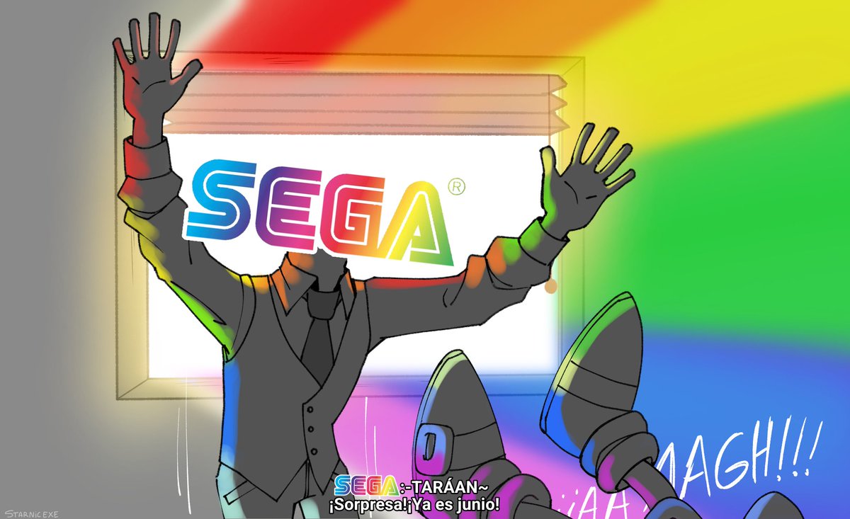 ExeStarnic's tweet photo. Se vino mes del orgullo 🏳️‍🌈
Y el mes del orgullo le llego con todo a Sonic 
(1/2)
#SonicTheHedeghog #PrideMonth https://t.co/4qO7udPIG0