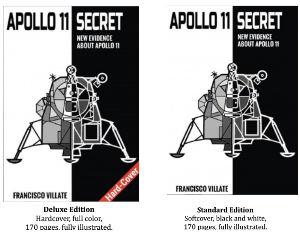 Michael812's tweet photo. #Apollo_11 #Moon_landing_hoax #NASA
Apollo 11 SECRET: New Evidence!
Using newly confirmed data from Lunar Reconnaissance Orbiter, and images from NASA, new book reveals definitive proof of moon landing hoax
https://t.co/5BNuxkGbf2 https://t.co/Ds2BdyaWaq