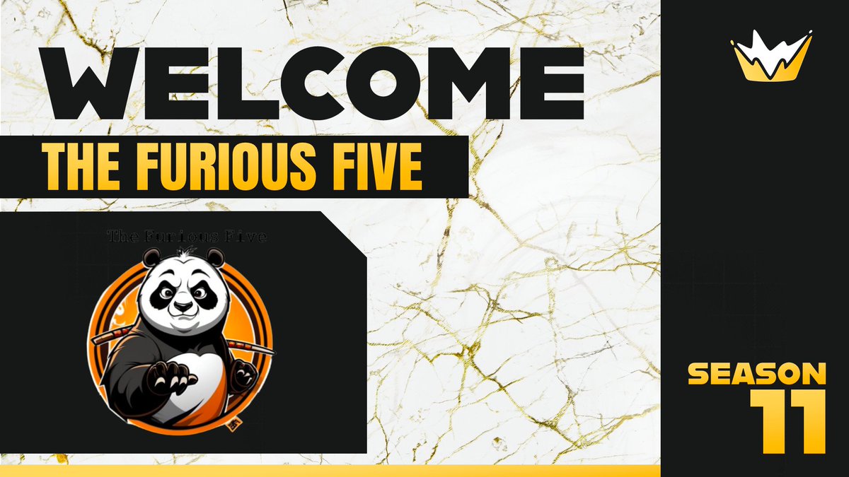 Please welcome The Furious Five, they will battle it out for 1 of the 4 spots in our League!

- <a href="/ElatedBuke/">robbie</a> 
- Hydro
- Lexu
- TaidoFPS
- Belly

Want to join our Qualifiers too?
Sign ups close today!! shorturl.at/gESX4