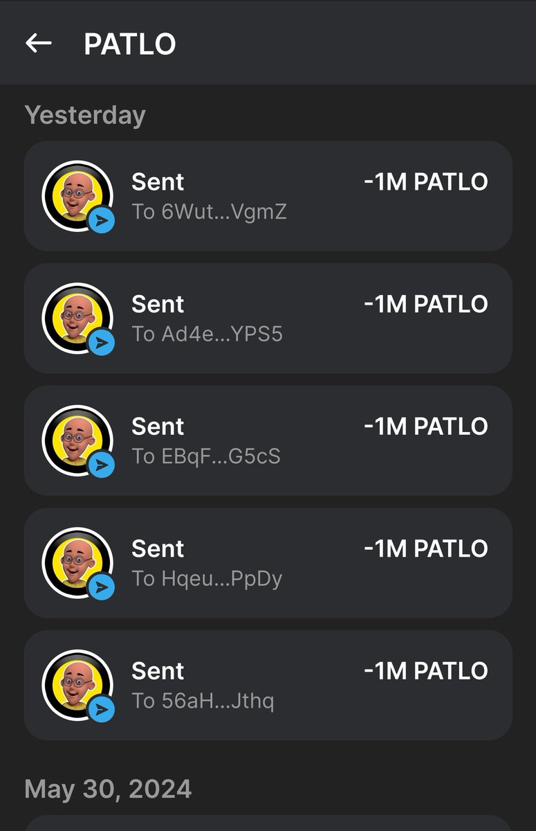 patlotoken's tweet photo. GIVEAWAY ✨
50 LUCKY MEMEBERS
FREE AIRDROPS 🪂
100K $PATLO
-FOLLOW OUR X
@patlotoken 🔔
-LIKE ❤️ + RT 🔄
-JOIN OUR TG:- https://t.co/HKY8Qqe5J5
SEND WITH UR SOL ADDRESS 👇
#GiveawayAlerts #AirdropSeason1 #Blockchain #Solana #solanamemcoins #memecoin #memecoinx1000 #PATLO https://t.co/FQEJupUVaO