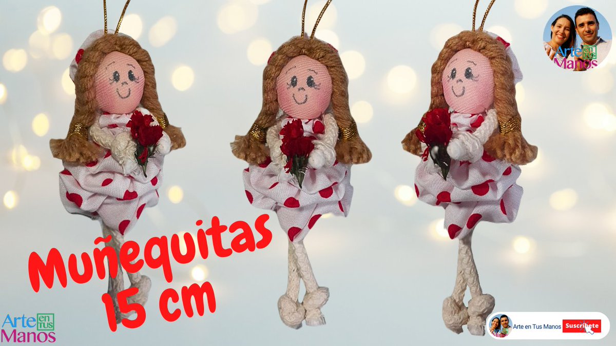 🔴Cómo Hacer MUÑECAS DECORATIVAS, FÁCILES Con Arte en Tus Manos youtu.be/L1YXr1jKAV4?si… a través de <a href="/YouTube/">YouTube</a>