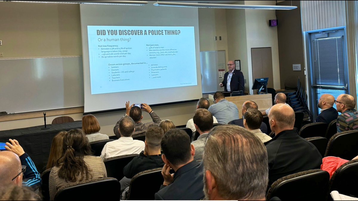 USC was well-represented <a href="/EBpolicing/">Evidence-Based Policing</a> Conference 🤙🏼

<a href="/UofSC_Crim/">USC Criminology & CJ</a> Dr. <a href="/BoehmeHM/">Hunter M. Boehme</a> &amp; I presented early findings from our <a href="/OJPNIJ/">National Institute of Justice</a> grant on officer wellness &amp; attrition. Dr. <a href="/ian_t_adams/">Ian T. Adams</a> presented 3x. He &amp; I also joined <a href="/mo_mcgough/">Morris Mcgough | 🛫 Token2049 🇸🇬</a> on panel showcasing <a href="/UofSCLaw/">USC Joseph F. Rice School of Law</a> EPPS program.
#ASEBP2024