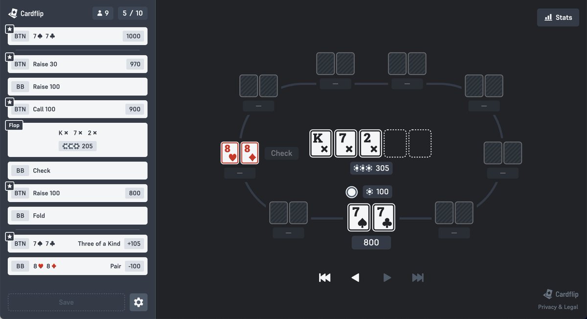 cardflippoker's tweet photo. ✅ Launch Demo https://t.co/AaSObLv2WS