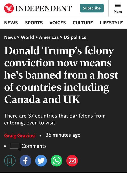 VivianCreekmore's tweet photo. Leaders of other countries would be complaining about the US sending DJT:
"They are not sending their best people! They are sending criminals and rapists!"
#StopProject2025 #USDemocraçy https://t.co/JdvbL20IKR