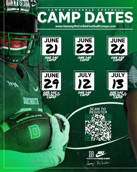 BoTheRam88's tweet photo. Thanks @DartmouthFTBL and @CoachHebert12 for the camp invite! https://t.co/Zf9HU7HeXD