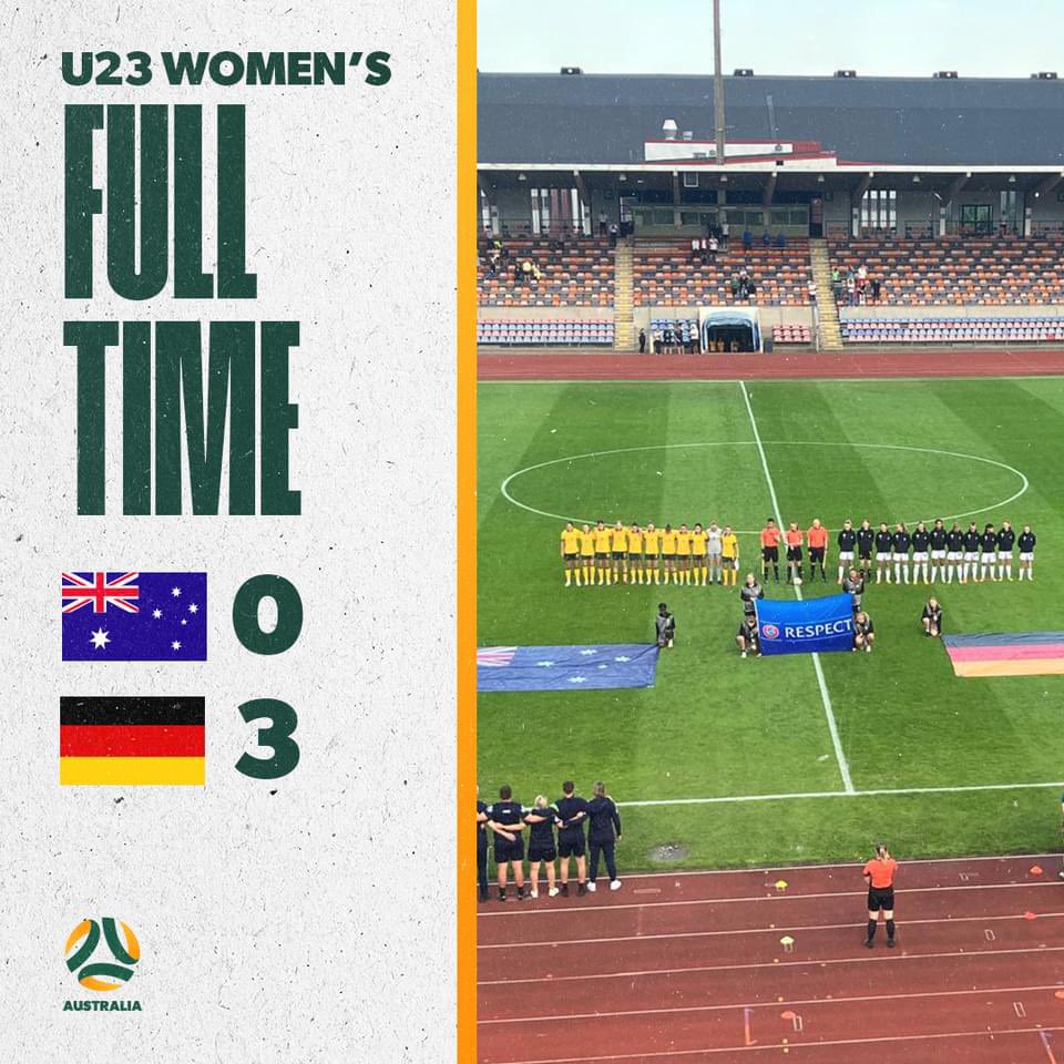 The Australian U23 Women’s team were beaten again in the Four Nations Tournament in Vajxo, Sweden overnight, this time to Germany. The final match of the tournament will be played on Tuesday as they take on Poland, who are also winless in this tournament.

📸 @FootballAUS
