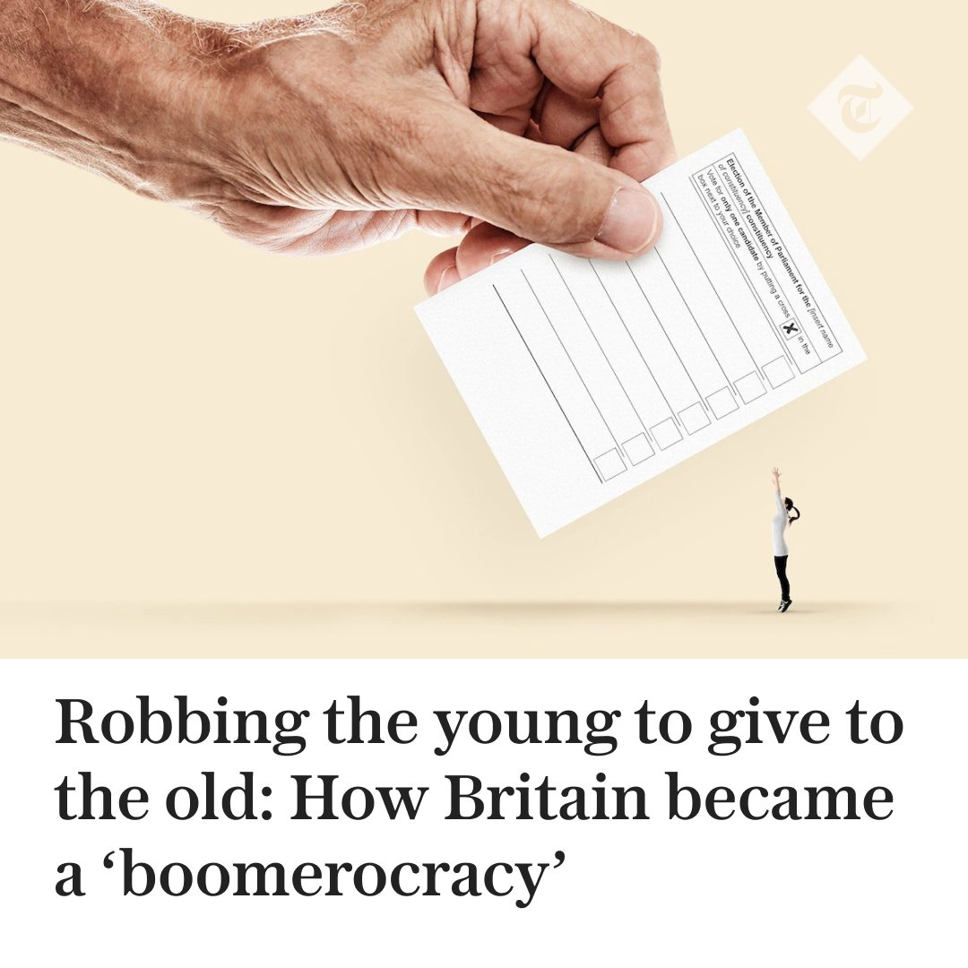 💡Millennials are the generation most dissatisfied with democracy in British history, and who can blame them? Read more👇 telegraph.co.uk/news/2024/06/0…