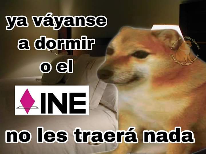 KarbeltMoro's tweet photo. Ya es hora de dormir amigos 😴😴😴 Veamos que sorpresa nos da el INE 🙊🙊🙊

#EleccionesMéxico2024 #ElecciónPresidencial https://t.co/u8nUW3QwA1